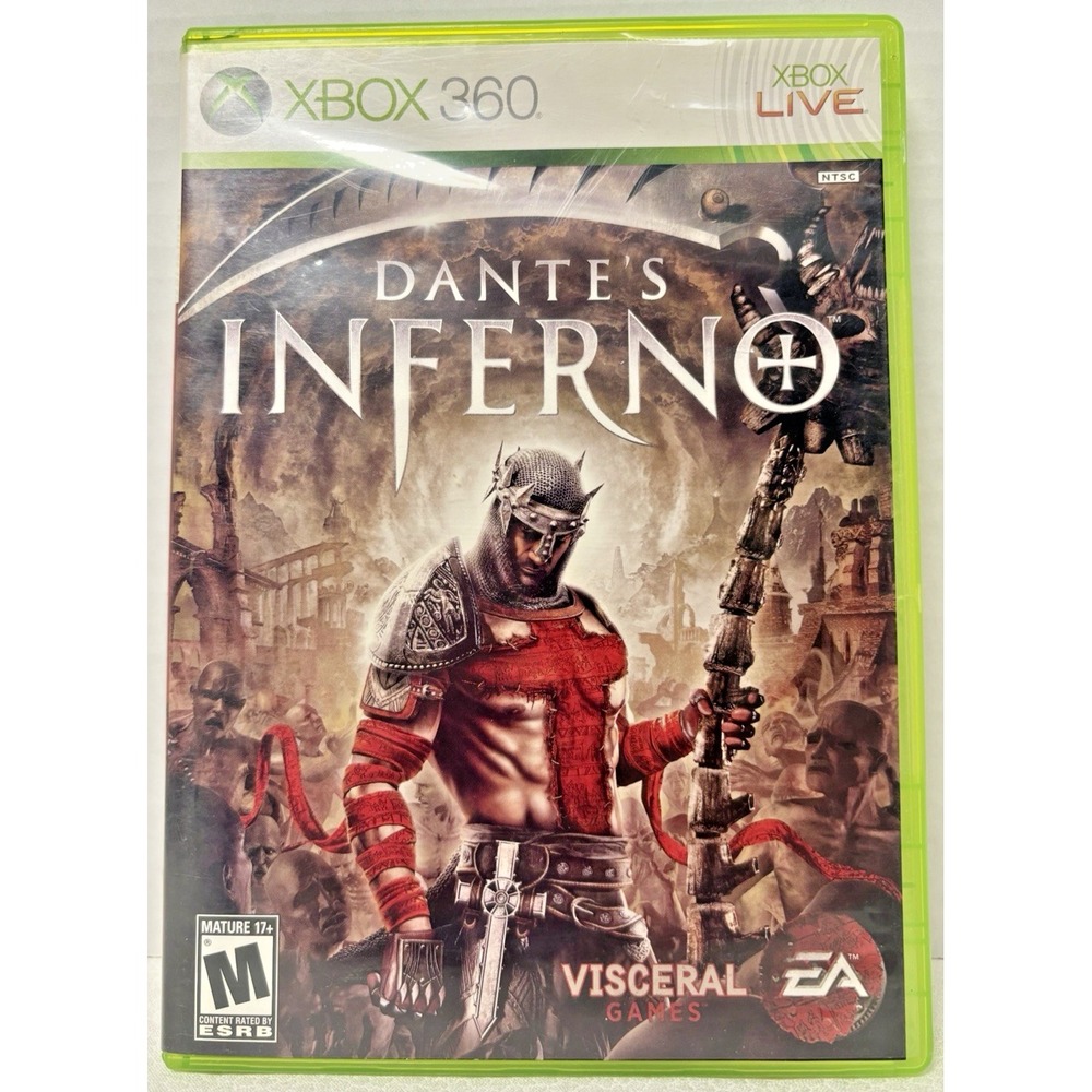 Microsoft Xbox 360: Dante's Inferno (2010) CIB - Complete w/ Manual - HTF!